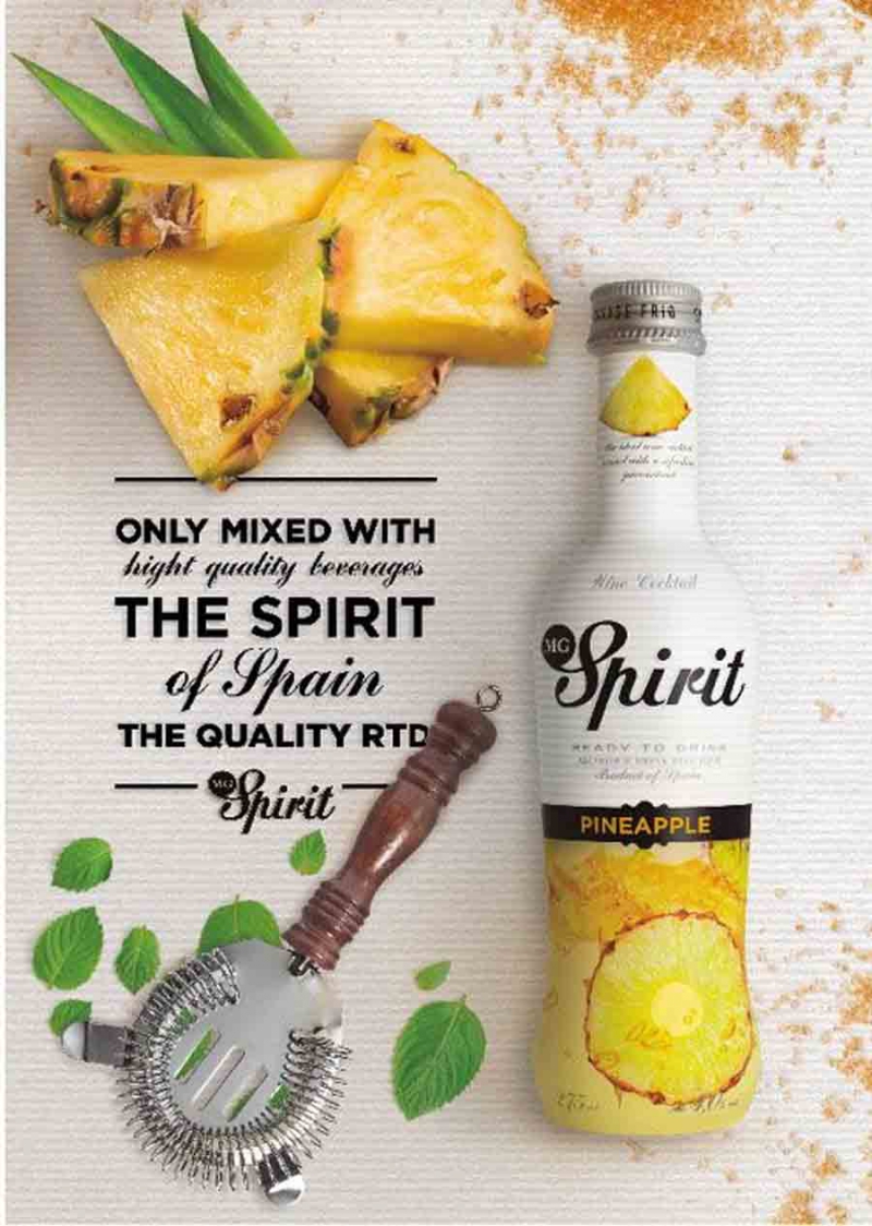 Rượu Cocktails MG Spirit Vodka Pineapple