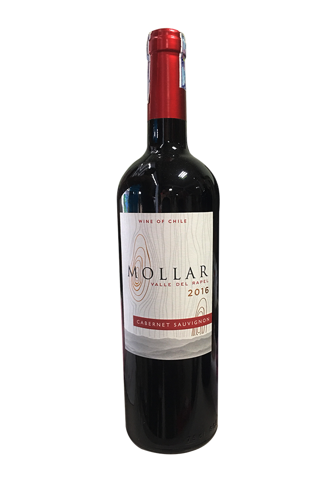 Rượu vang đỏ Chile Mollar - Cabernet Sauvignon (Varietals)